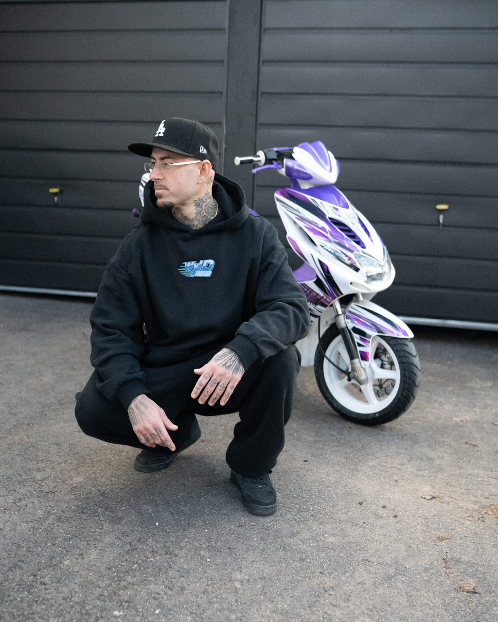 WY!D - Scooter Tuning - Oversized Fluffy Hoodie